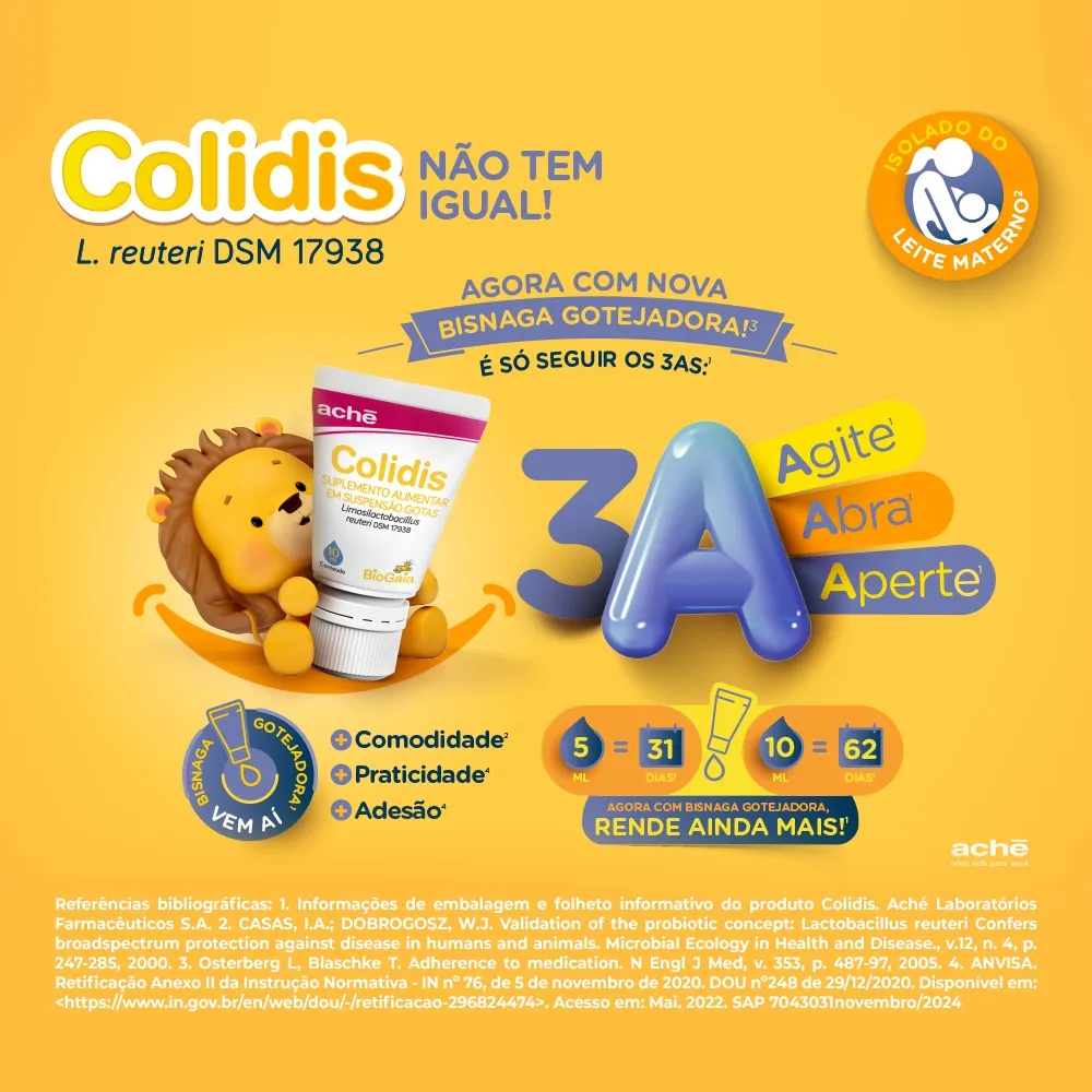 Colidis Gotas Aché Com 5Ml